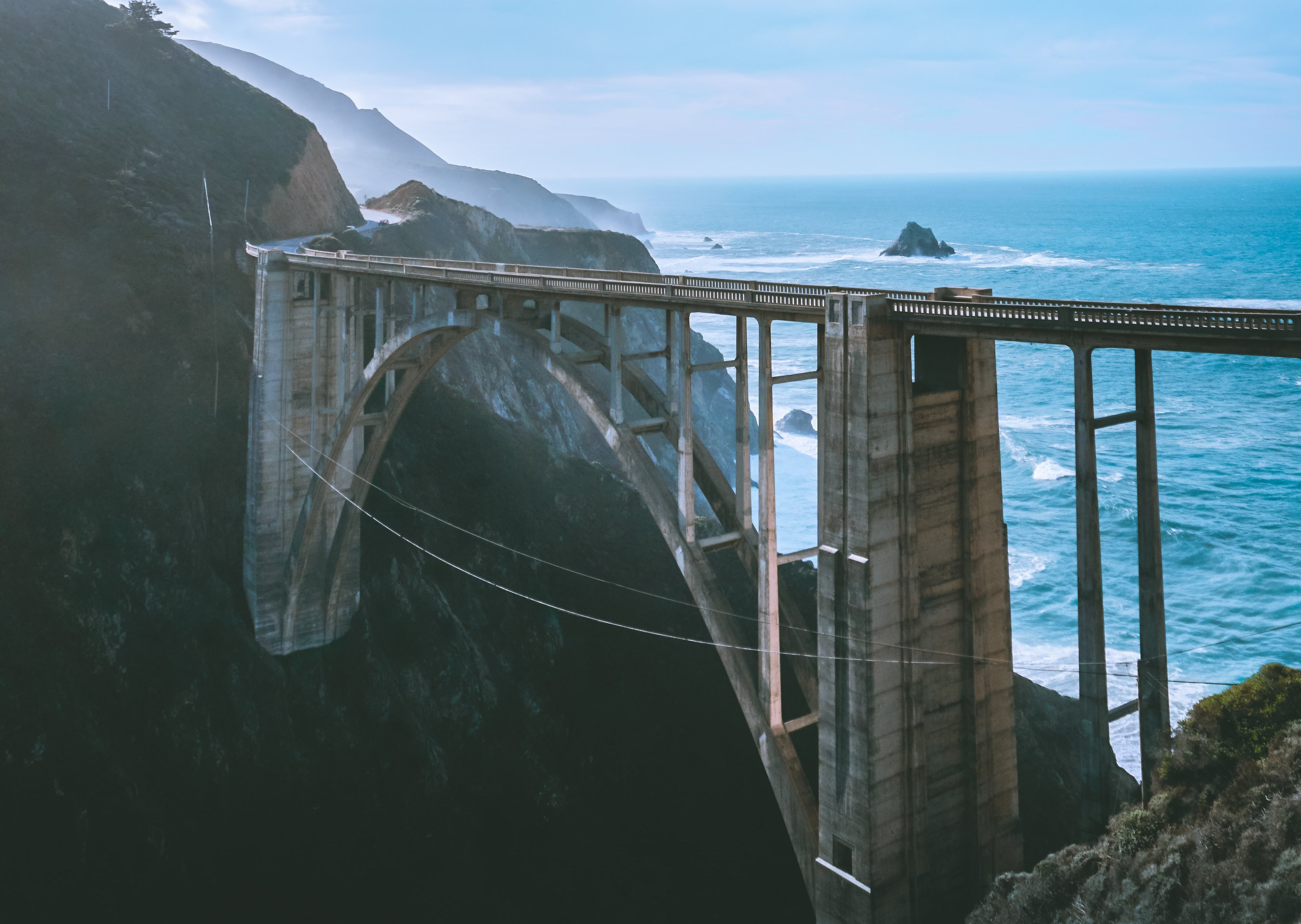 Bixby Canyon Bridge in Big Sur